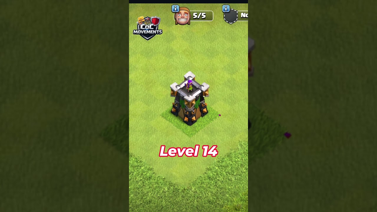 Clash of Clans Archer Tower Evolution: Level 1 to Max! 🏹