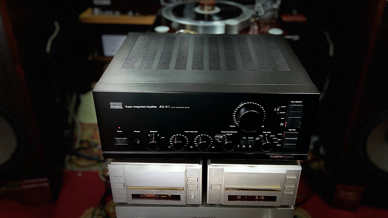 История о былых временах, когда трава была зеленее Sansui AU X1