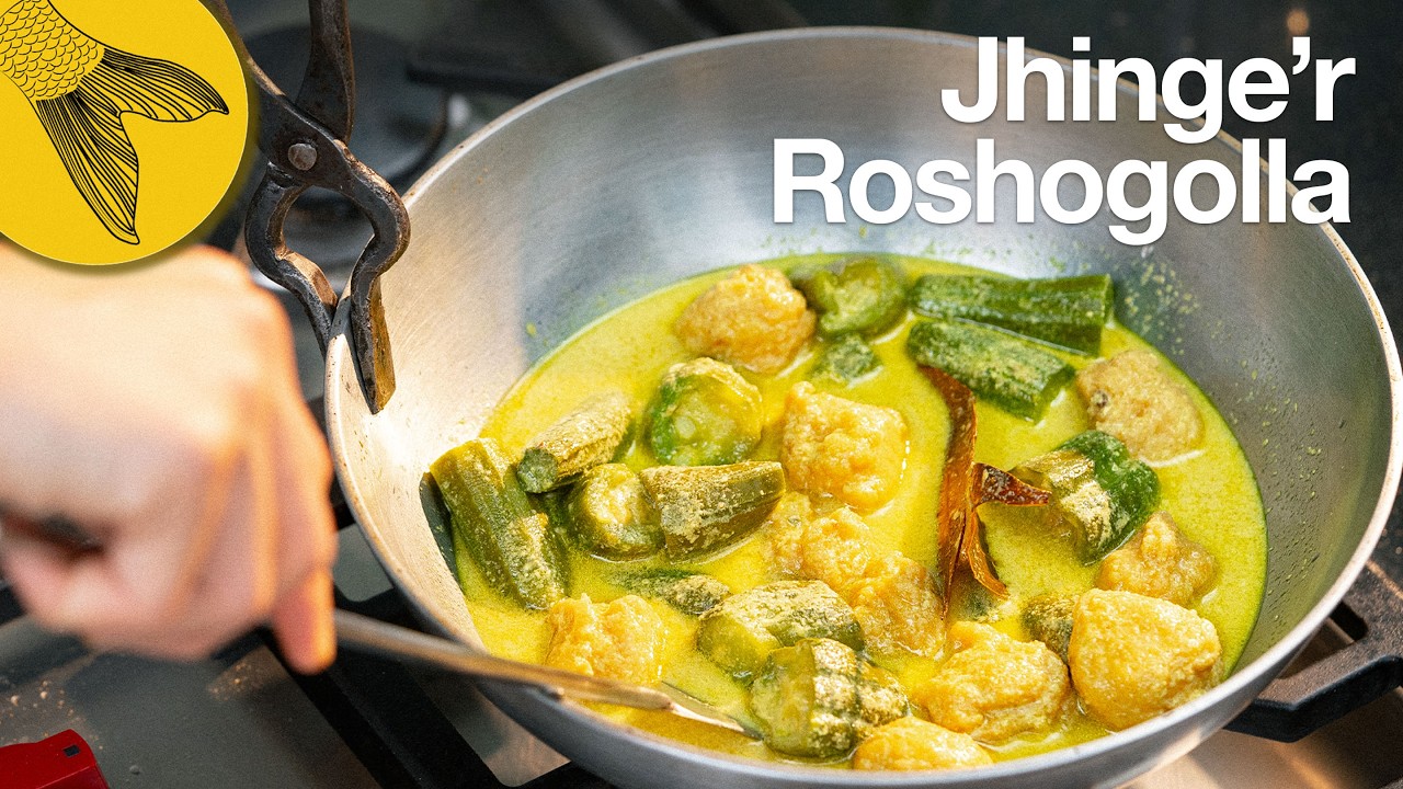 Jhinge’r Roshogolla! An elegant Bengali vegetable stew recipe for hot weather