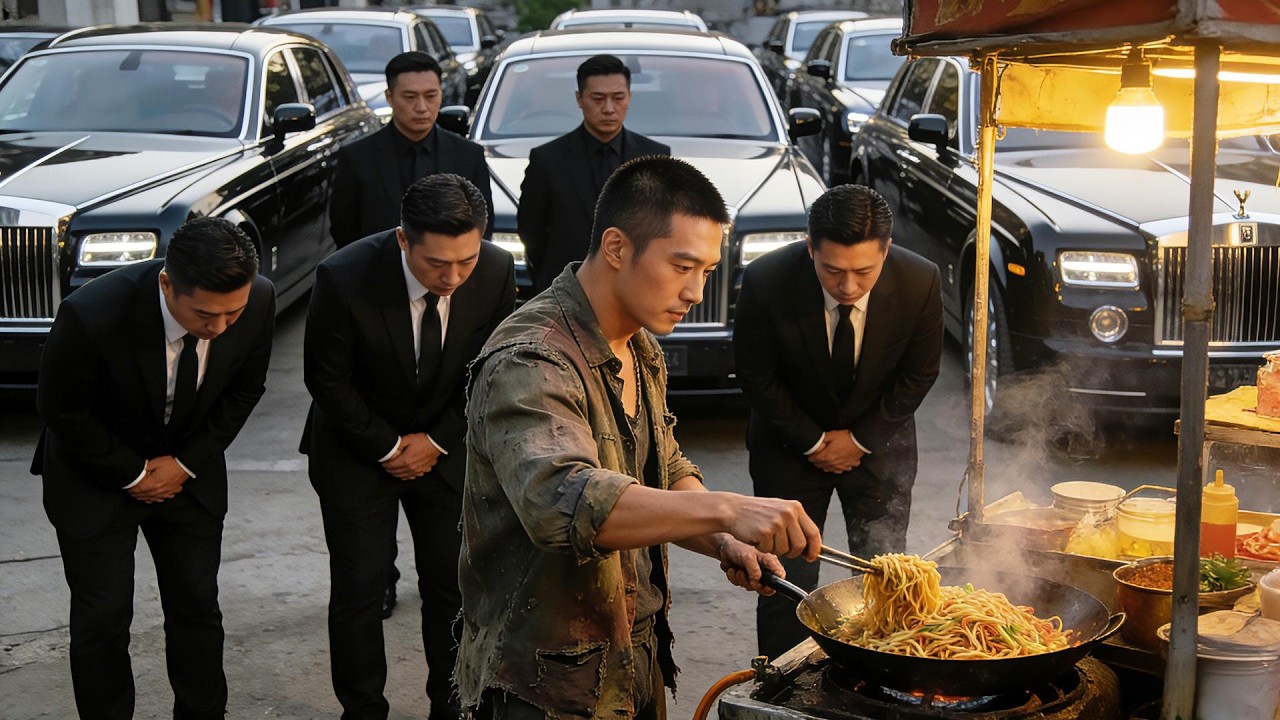 가난한 청년, 막 출소해 노점 볶음밥 팔 때, 갑자기 고급 승용차서 거물급 인사 일행 내려와 절함! 이게 어찌 된 일?​ 