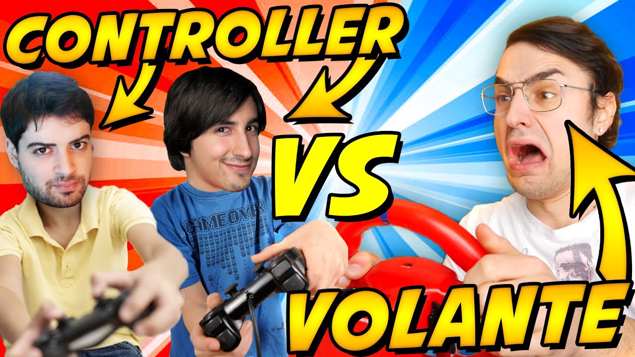 VOLANTE vs CONTROLLER! Chi avrà vinto la SFIDA? w/
