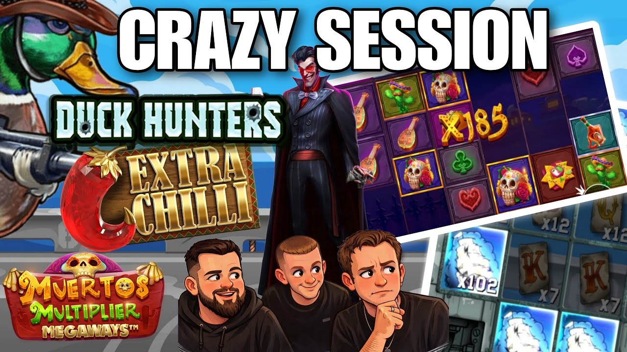 CRAZY SLOT SESSION! WITH LDS, AZZI & ROSS!🔥🔥