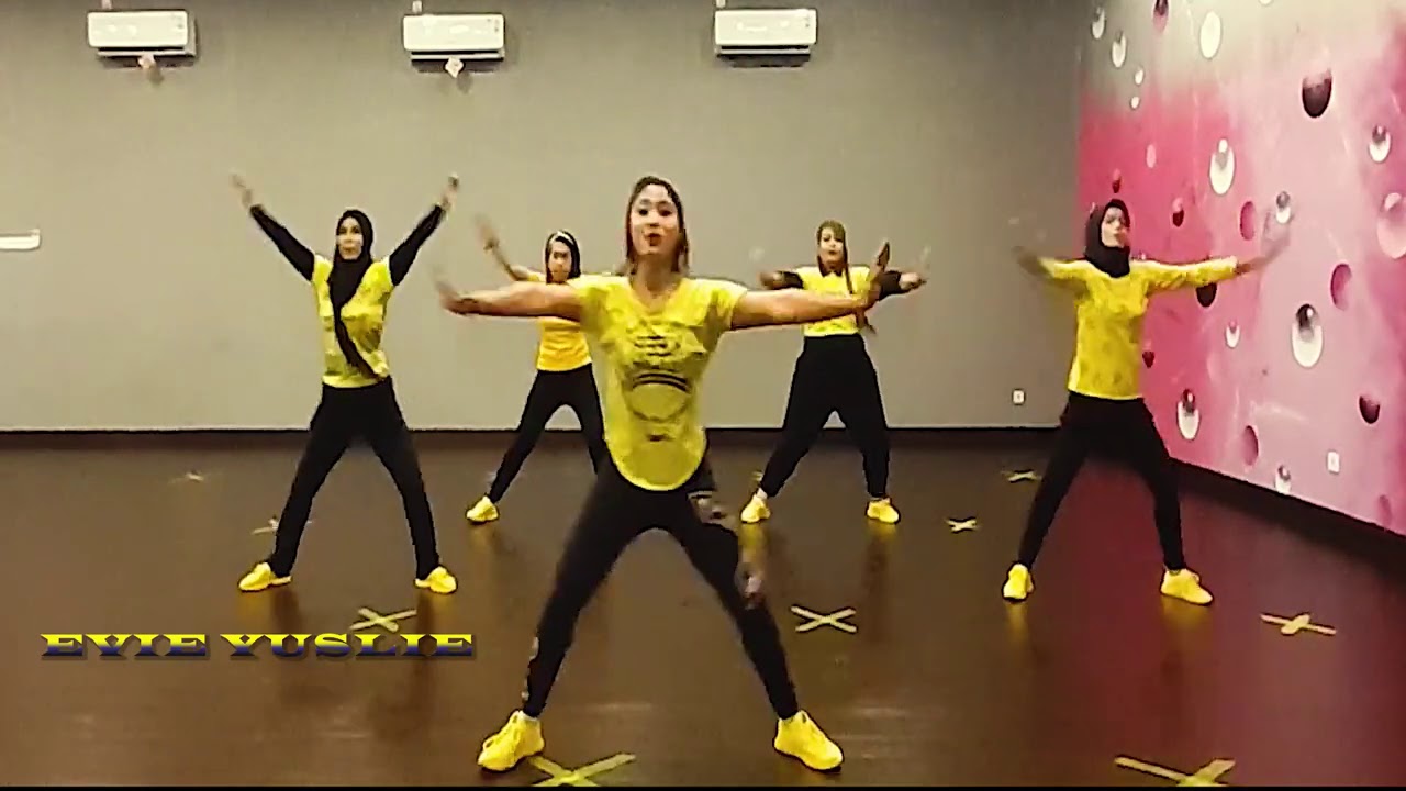 Senam Aerobik Mengecilkan Perut Paha Dan Lengan by Evie Yuslie | Aerobik dan BodyLanguage Terbaru