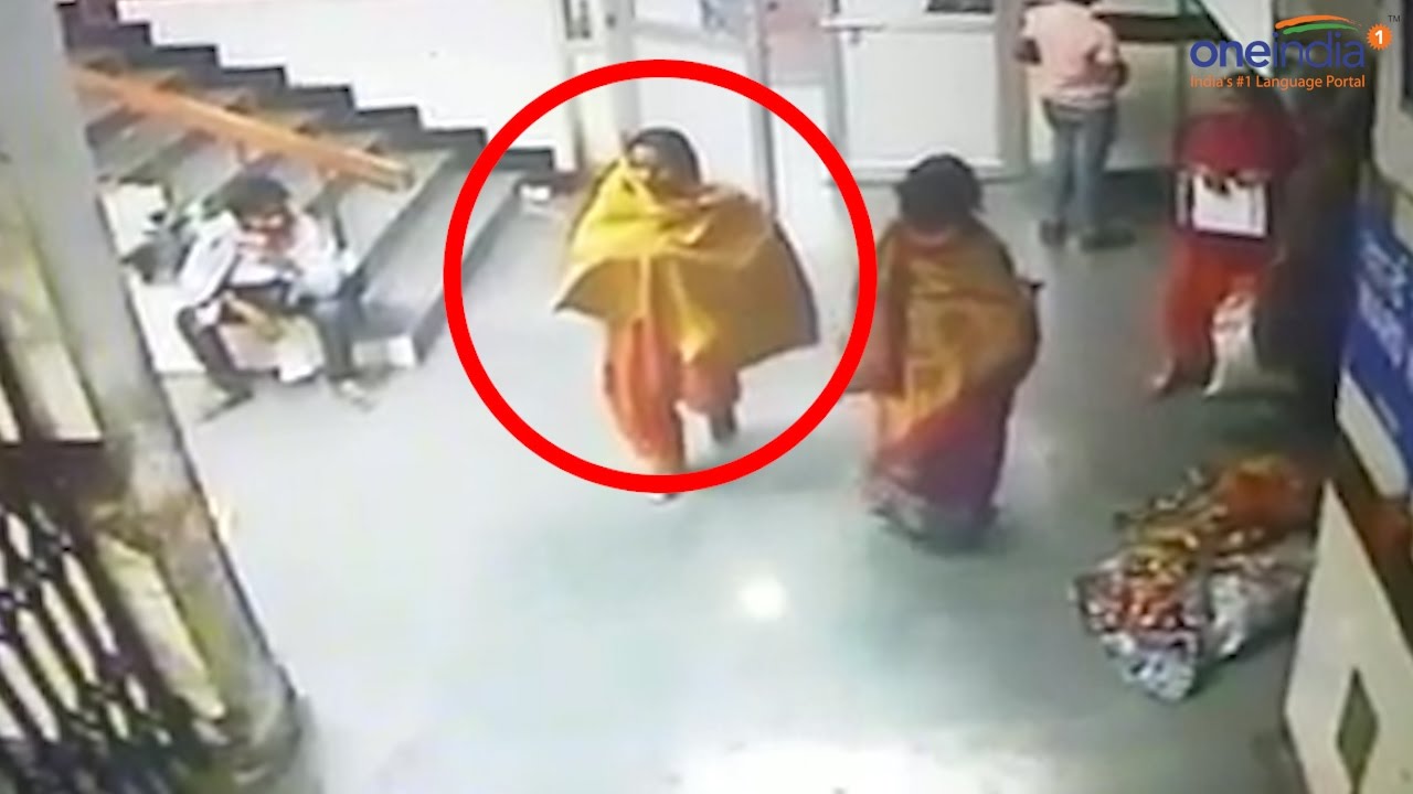 Delhi woman steals child from Deen Dayal Hospital, Watch CCTV footage | Oneindia News