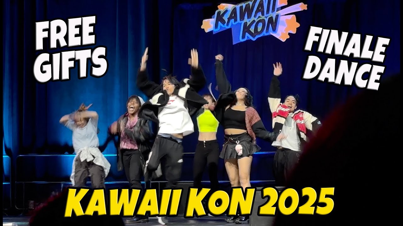 Kawaii Kon 2025 | Sunday Free Gifts & Closing Ceremony Dance Finale After Q & A | March 16, 2025