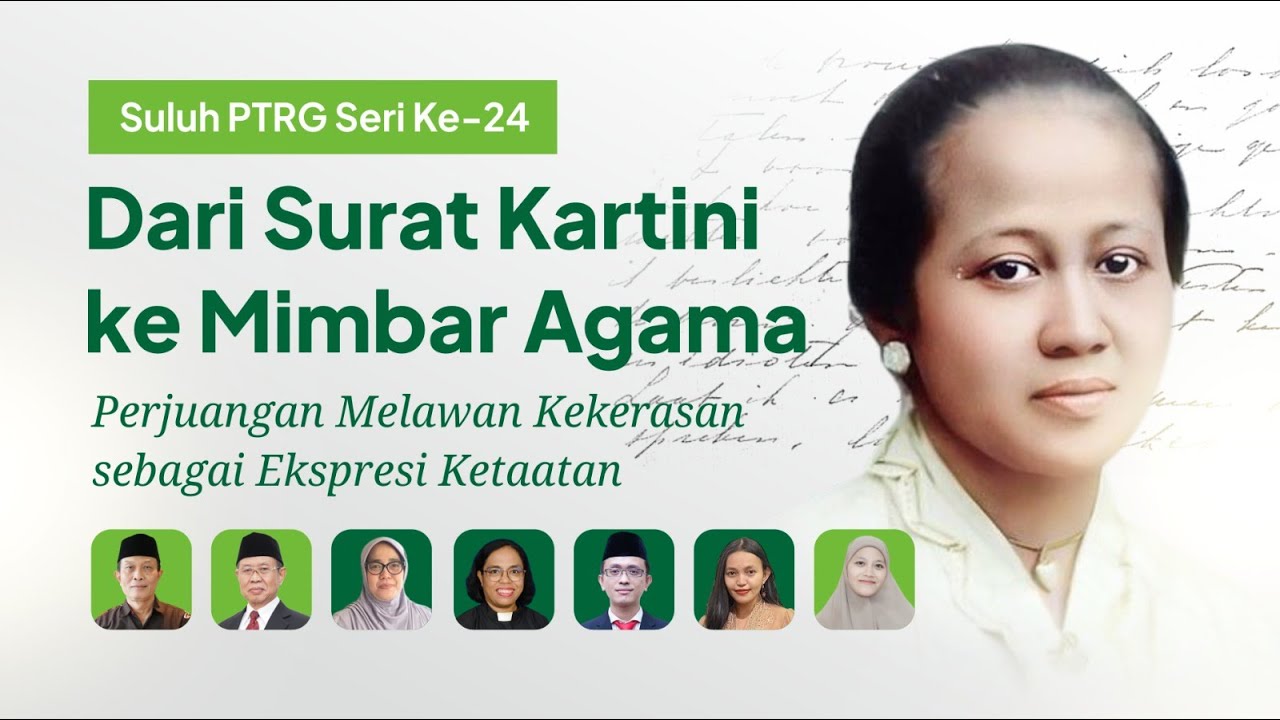 Suluh PTRG Seri Ke-24: Dari Surat Kartini ke Mimbar Agama