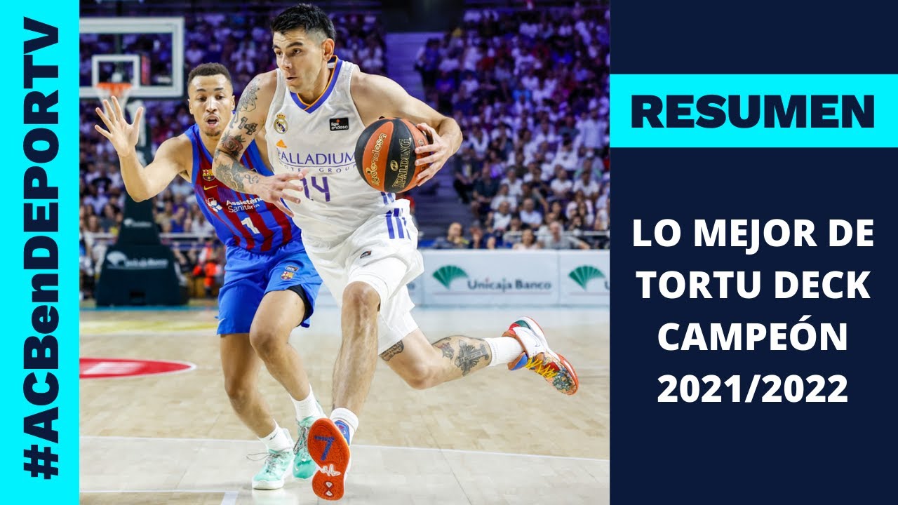 HIGHLIGHTS - Lo mejor de Gabriel Deck campeón con Real Madrid 2021/22 - Liga Endesa - #ACBenDEPORTV