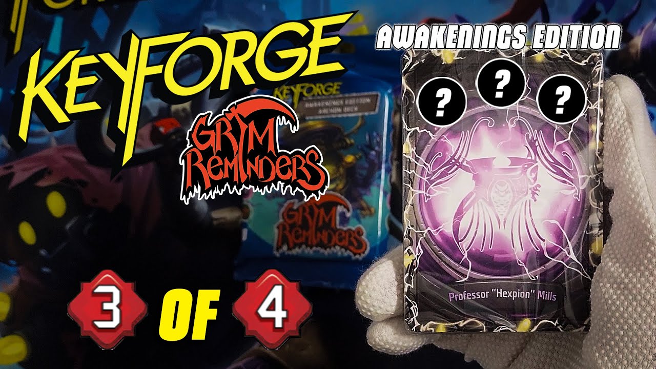 KeyForge Awakenings GR Deck 3 : Professor “Hexpion” Mills