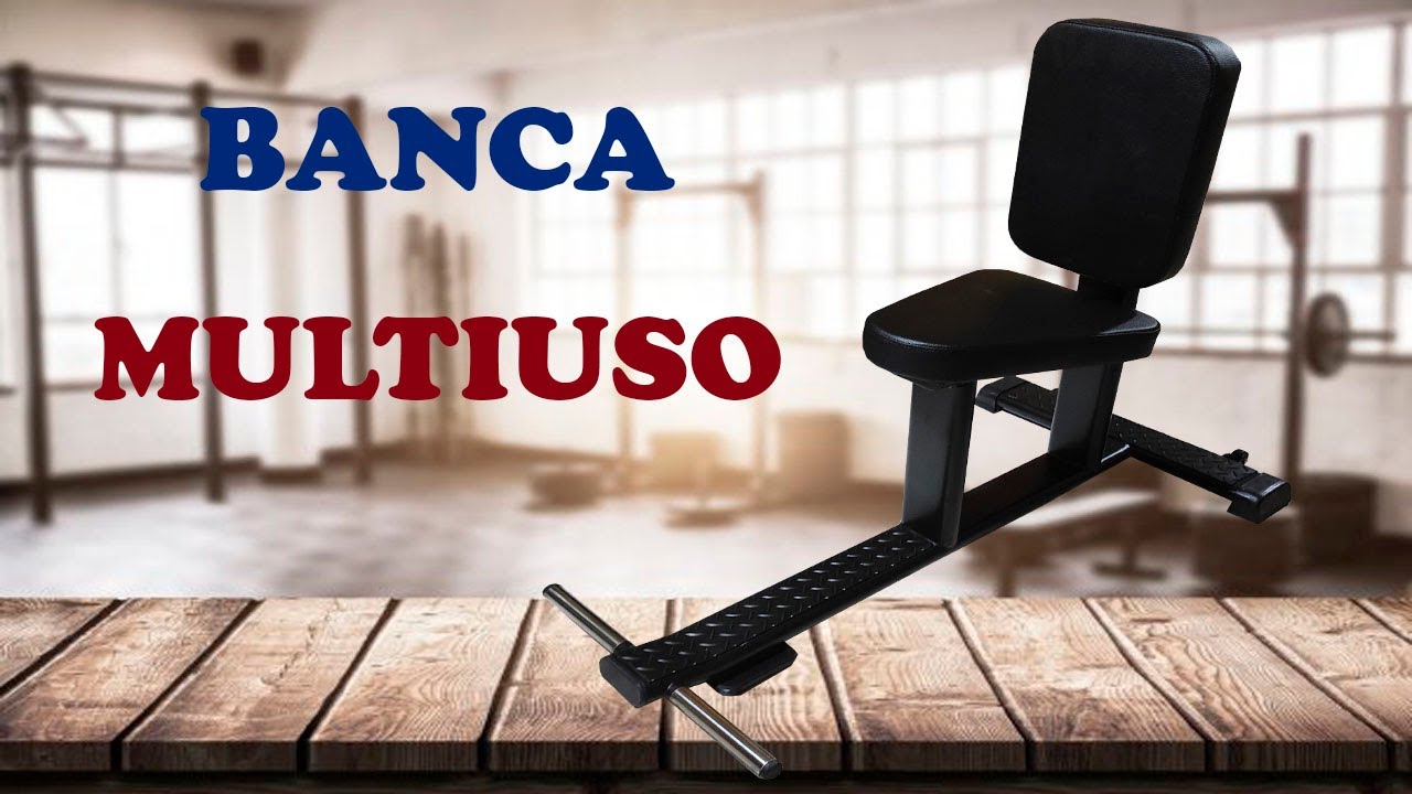 COMO HACER UNA BANCA DE GIMNASIO