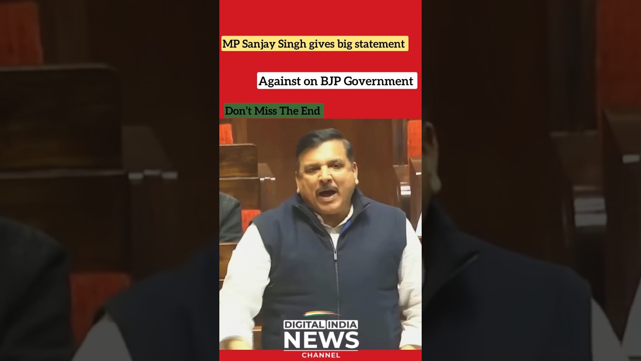 MP Sanjay Singh gives big statement against on BJP Government || Don&rsquo;t Miss The End
