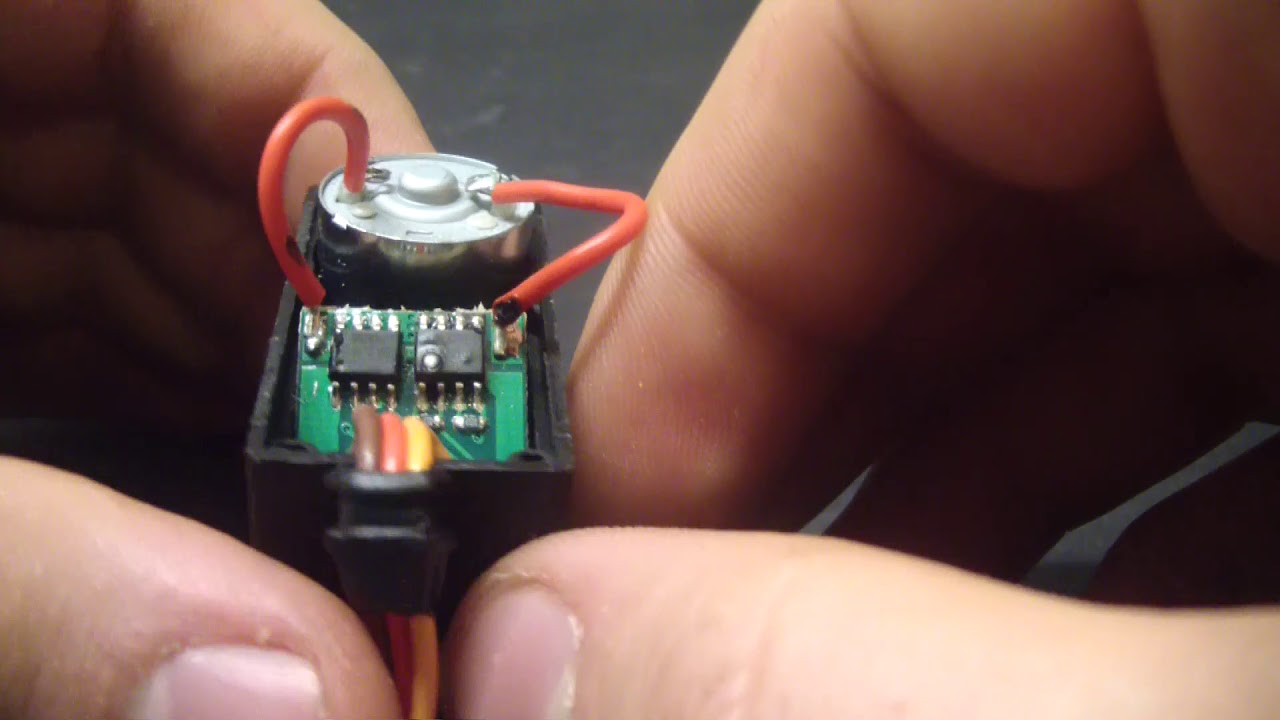 Repairing Blown Servo