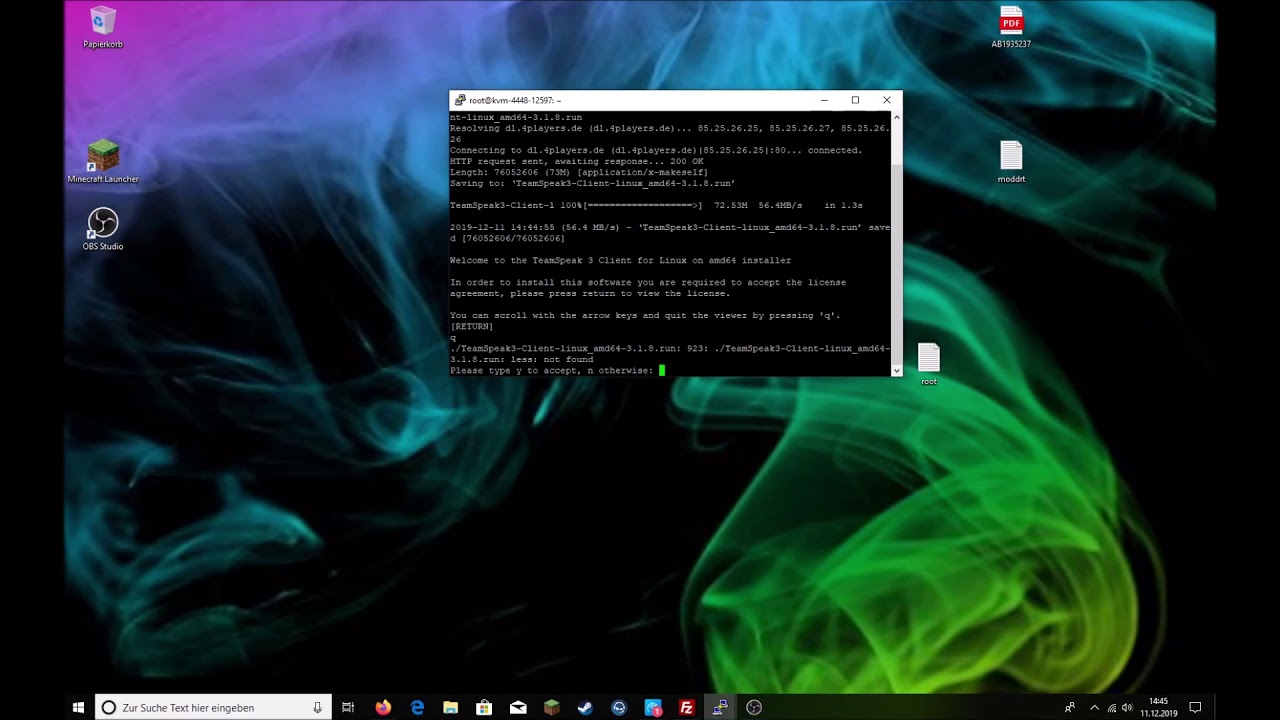 Sinusbot // Unendlich viele Instanzen // auf Vserver installieren