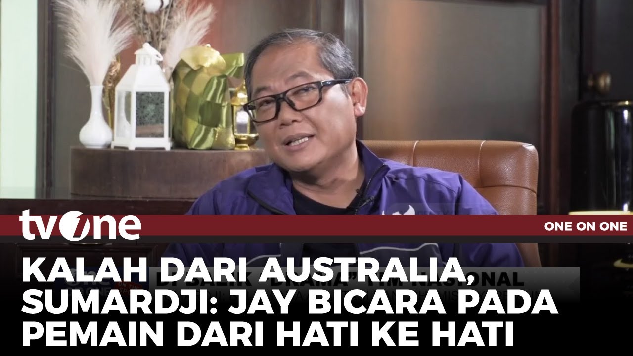 Cerita Sumardji Kembalikan Mental Pemain Timnas Indonesia Usai Dibantai Australia | One on One tvOne