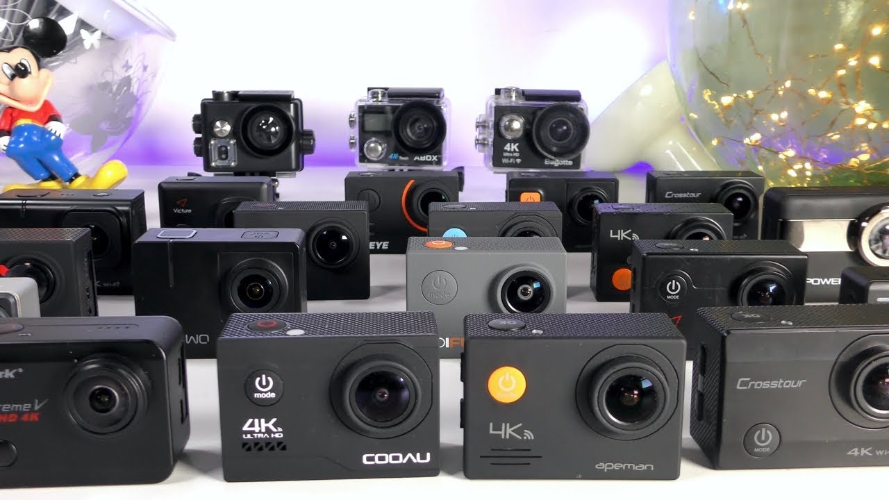 Le 18 Migliori Action Cam su Amazon da 40 a 200€!!!