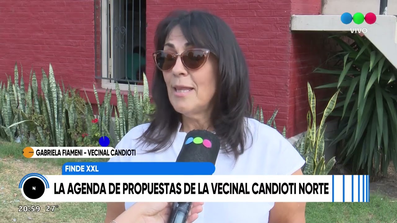 La agenda de propuestas de la vecinal de Candioti Norte para este fin de semana latgo