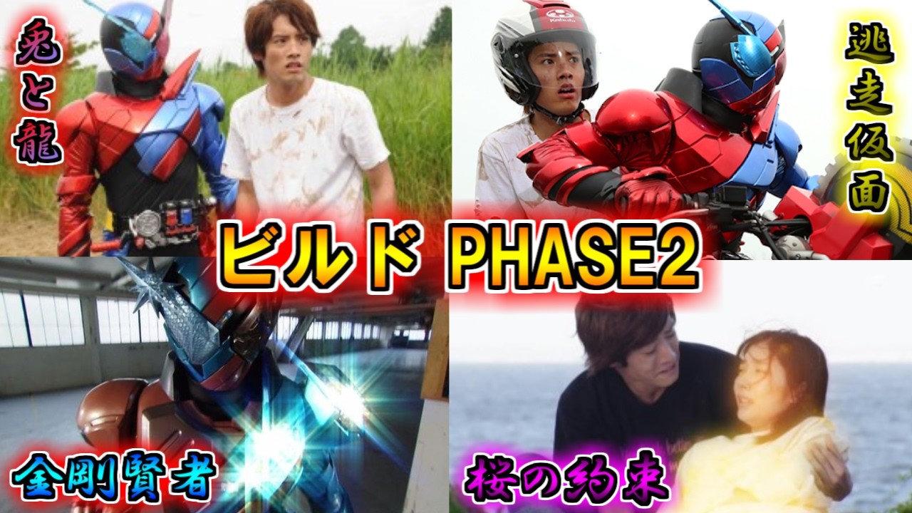 【ゆっくり解説】逃亡犯は仮面ライダー！？仮面ライダービルドをゆっくり雑談解説　Part2【特撮】【仮面ライダービルド】