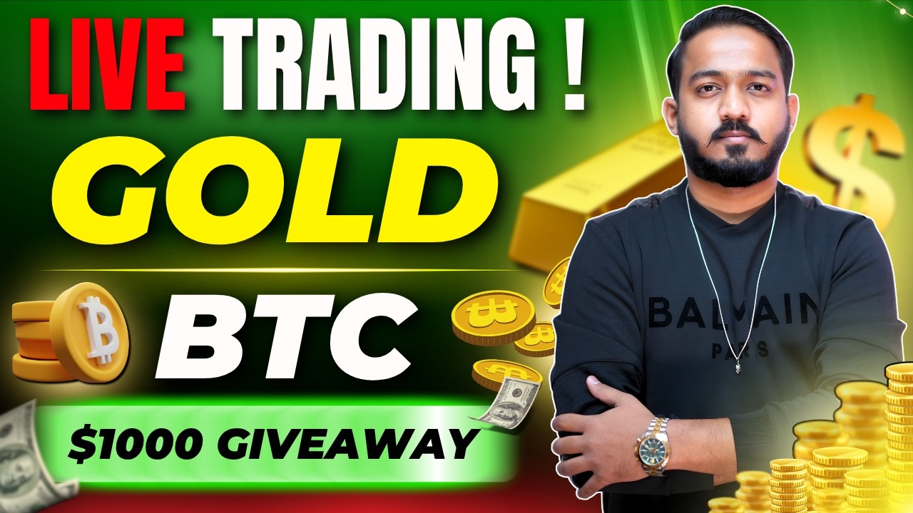 FOREX Trading Live | Crypto Live Trading | XAUUSD Live #livetrading