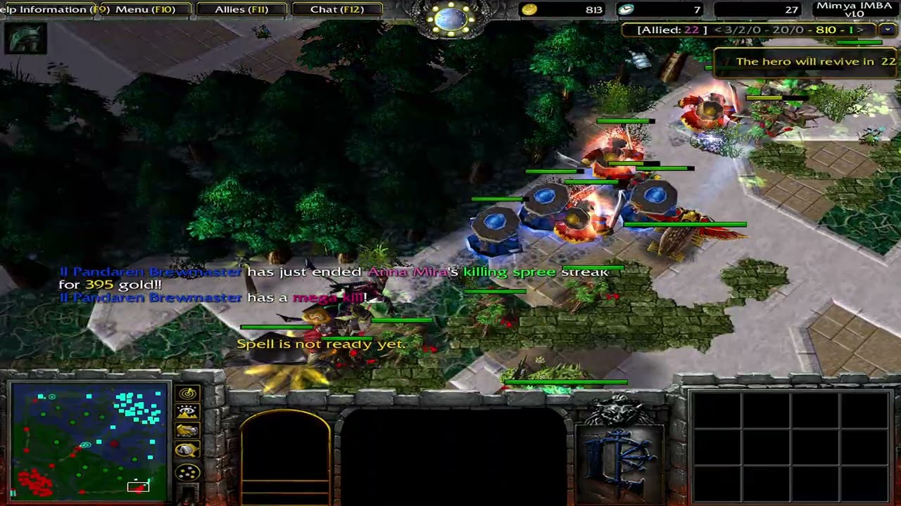 Dota Imba Mimya AI: Neburian Weaver + Bonus skill: Refraction | Dota City Theme