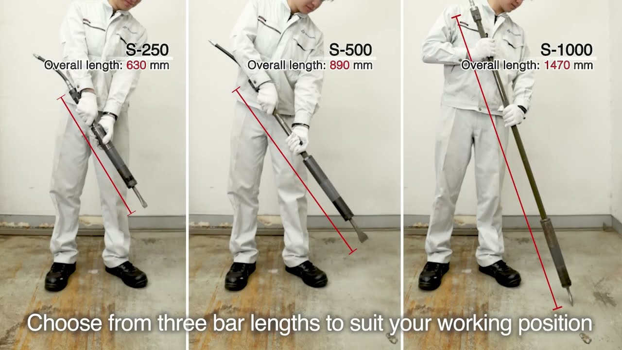 [NITTO KOHKI] SUPER KELEN S-250 / S-500 / S-1000: Pneumatic Scaler