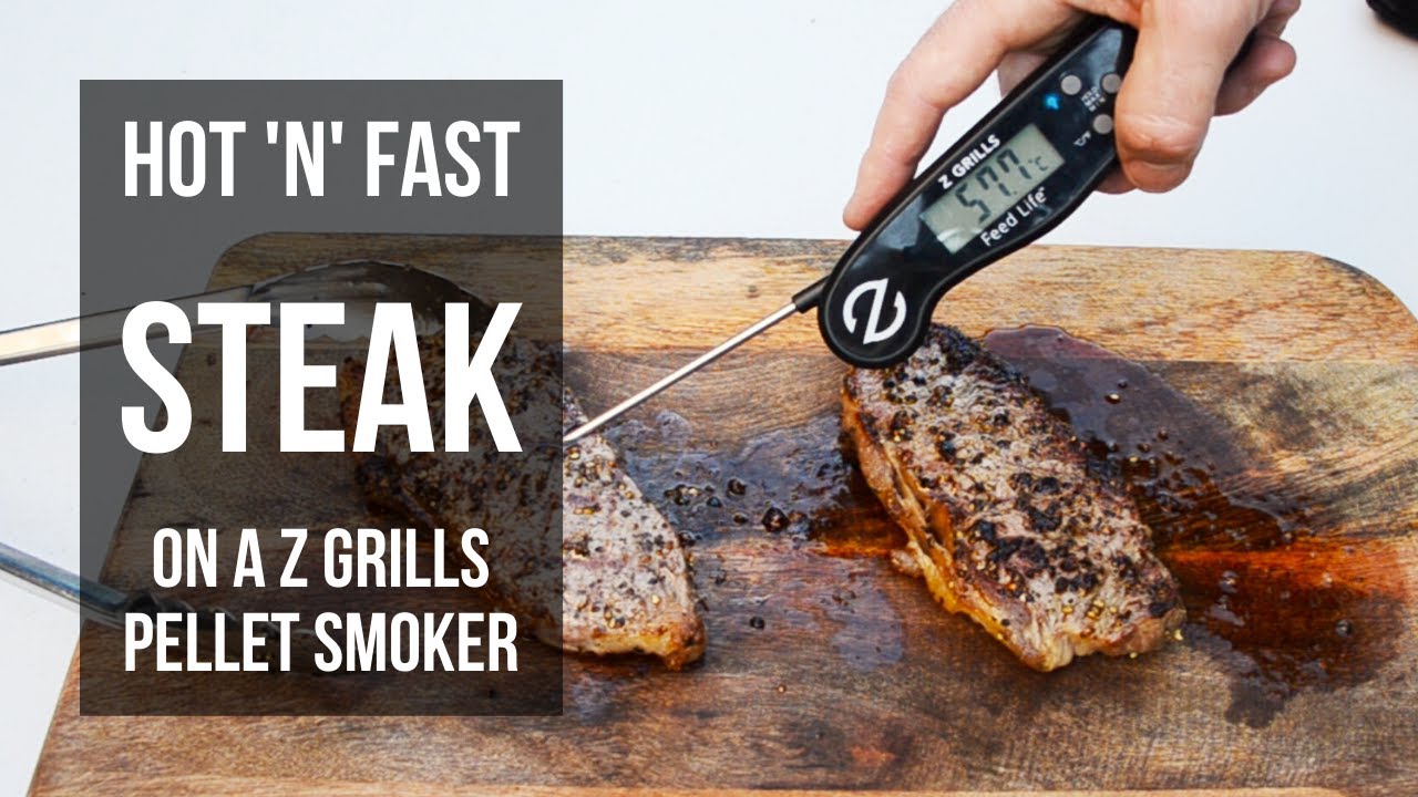 Hot 'n' Fast Steak on Z Grill BBQ Plate