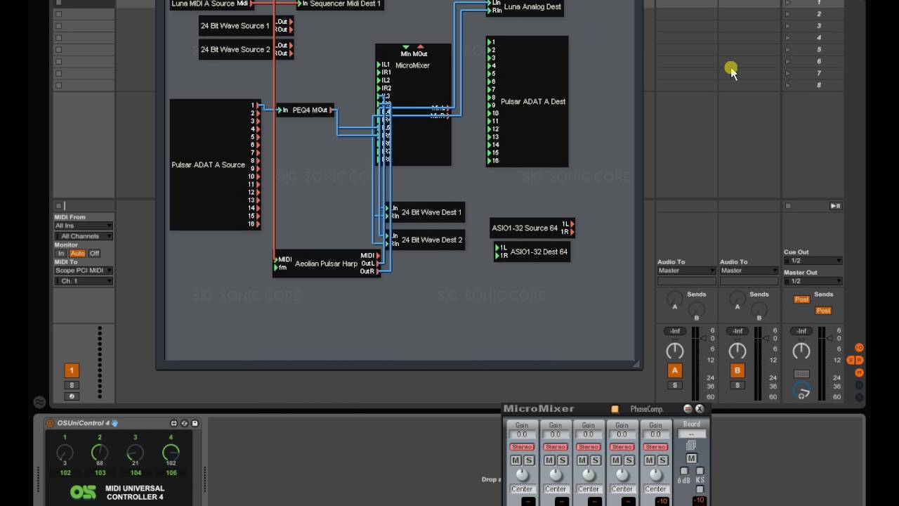 Ocean Swift - Max4Live Midi Controllers for Hardware Devices