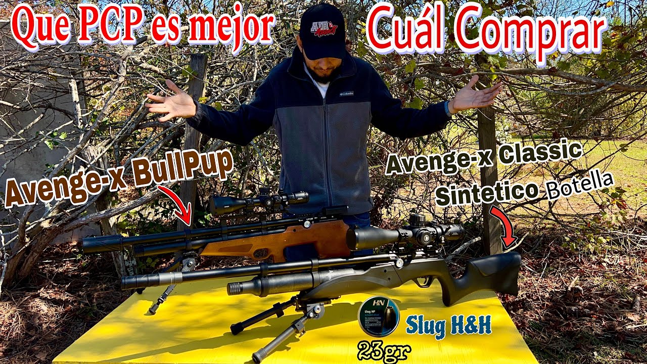 Avenge-x BullPup Tubo Y Avenge-x Sintético Botella(Cual Es La Mejor Elección #pcpairrifle
