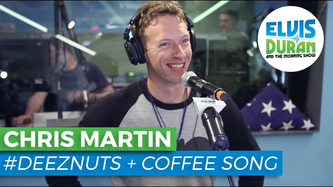 Chris Martin Sings "