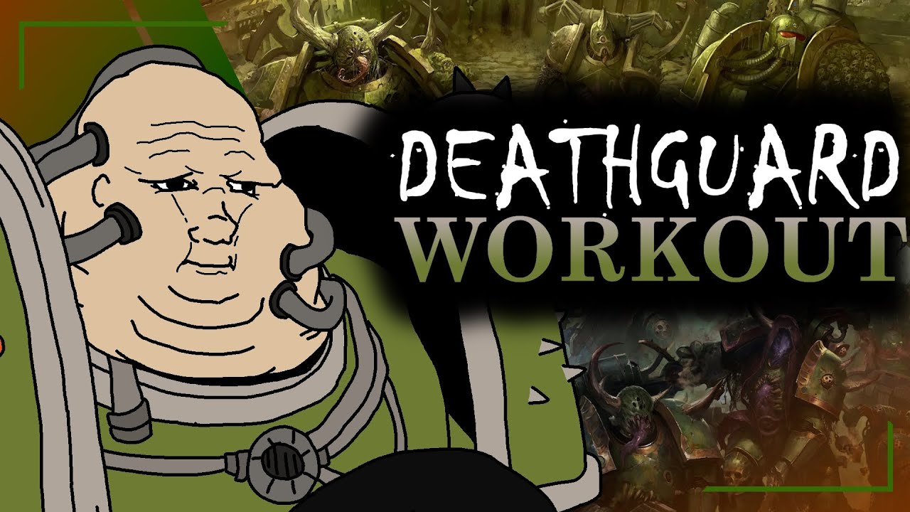 DANIEL DELUXE Workout Playlist 🎵 Spacemarine Workout |  Death Guard 🟢Embrace the great Plaguefather