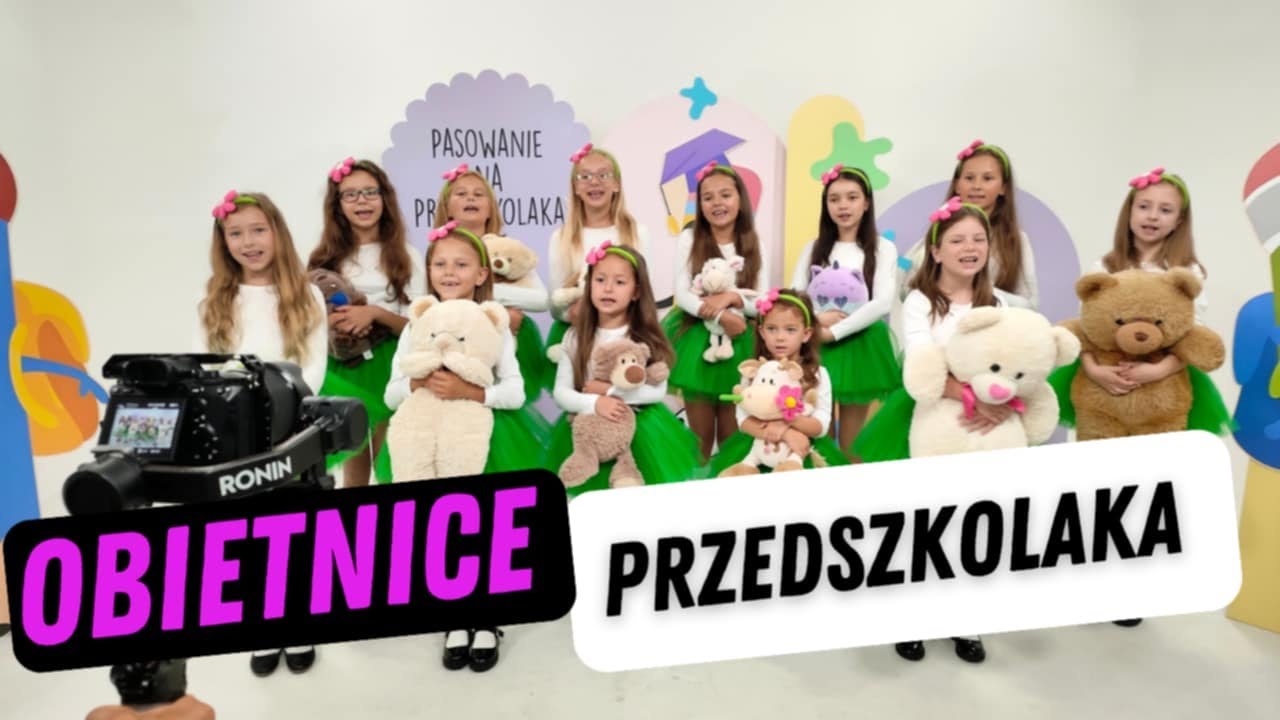 Obietnice przedszkolaka - Smykofonika Małgorzata Hernik - fragment piosenki na pasowanie