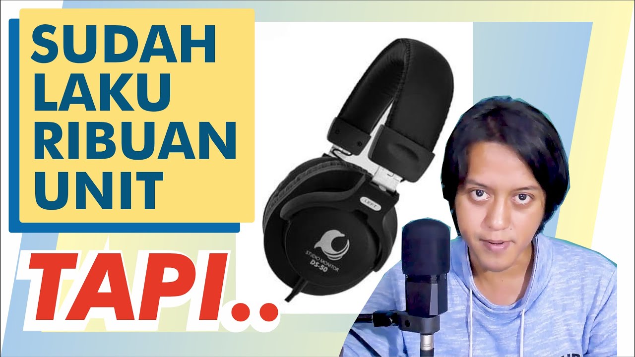 REVIEW JUJUR DOLPHIN SOUND DS50 Closed Back Studio Monitor Headphones