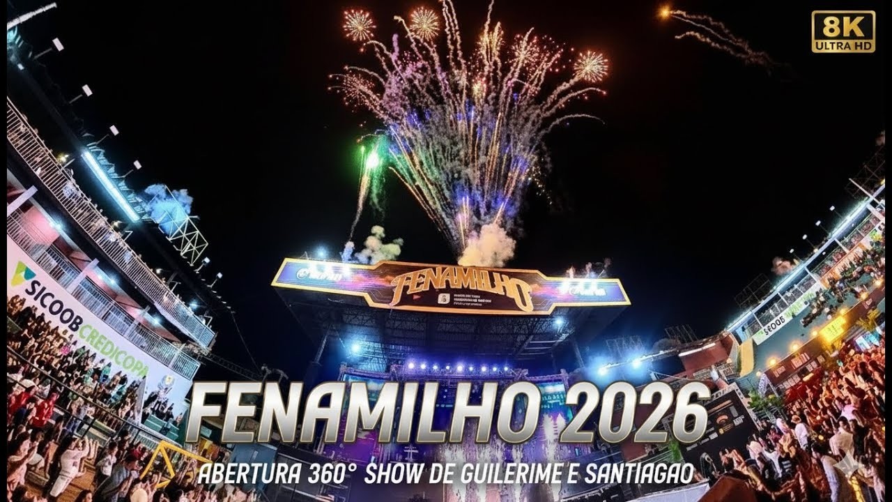 FENAMILHO 2026: Vídeo Oficial 360/VR (Gravado com Insta360 X5)