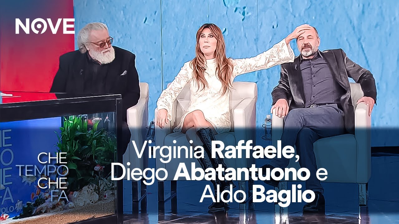 Virginia Raffaele, Diego Abatantuono e Aldo Baglio presentano 