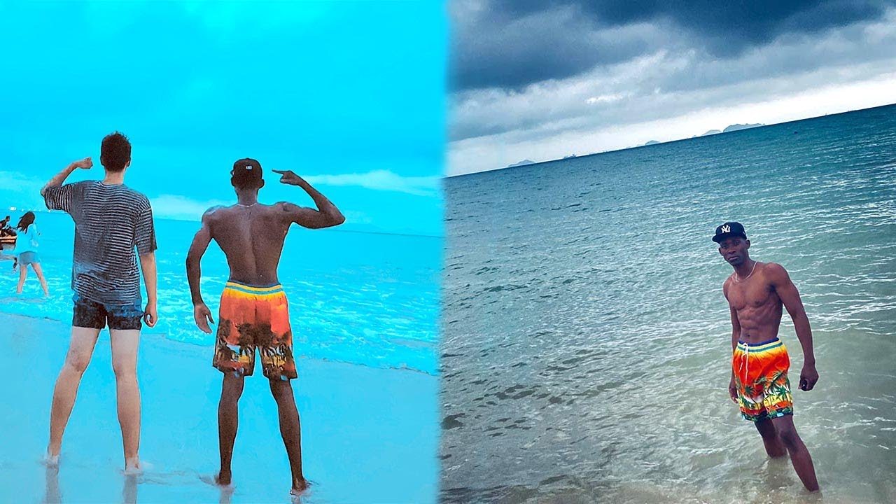 MUSCULAR Guy Goes To A Beach And THIS HAPPENED!