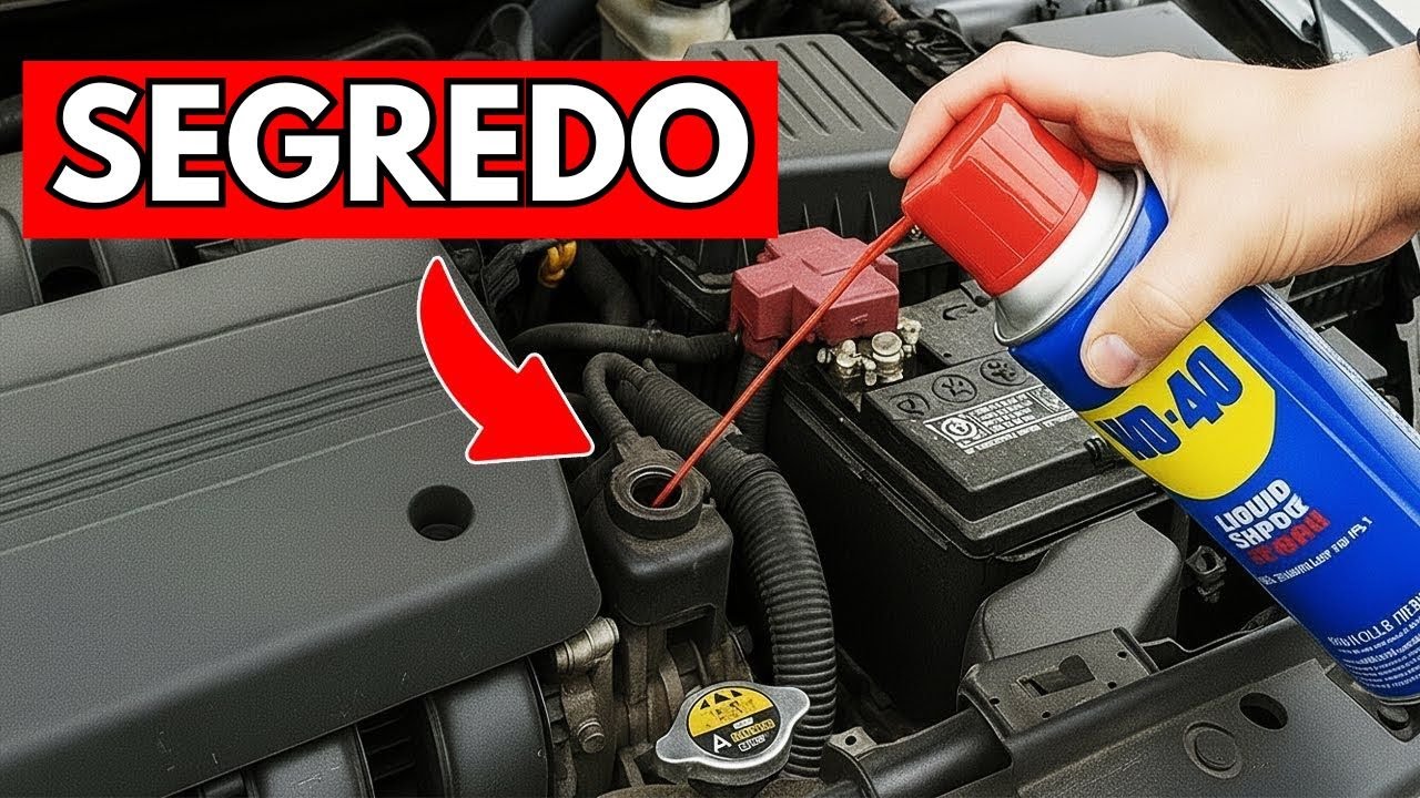 Truques ocultos do WD 40 que os mecânicos não querem que você saiba