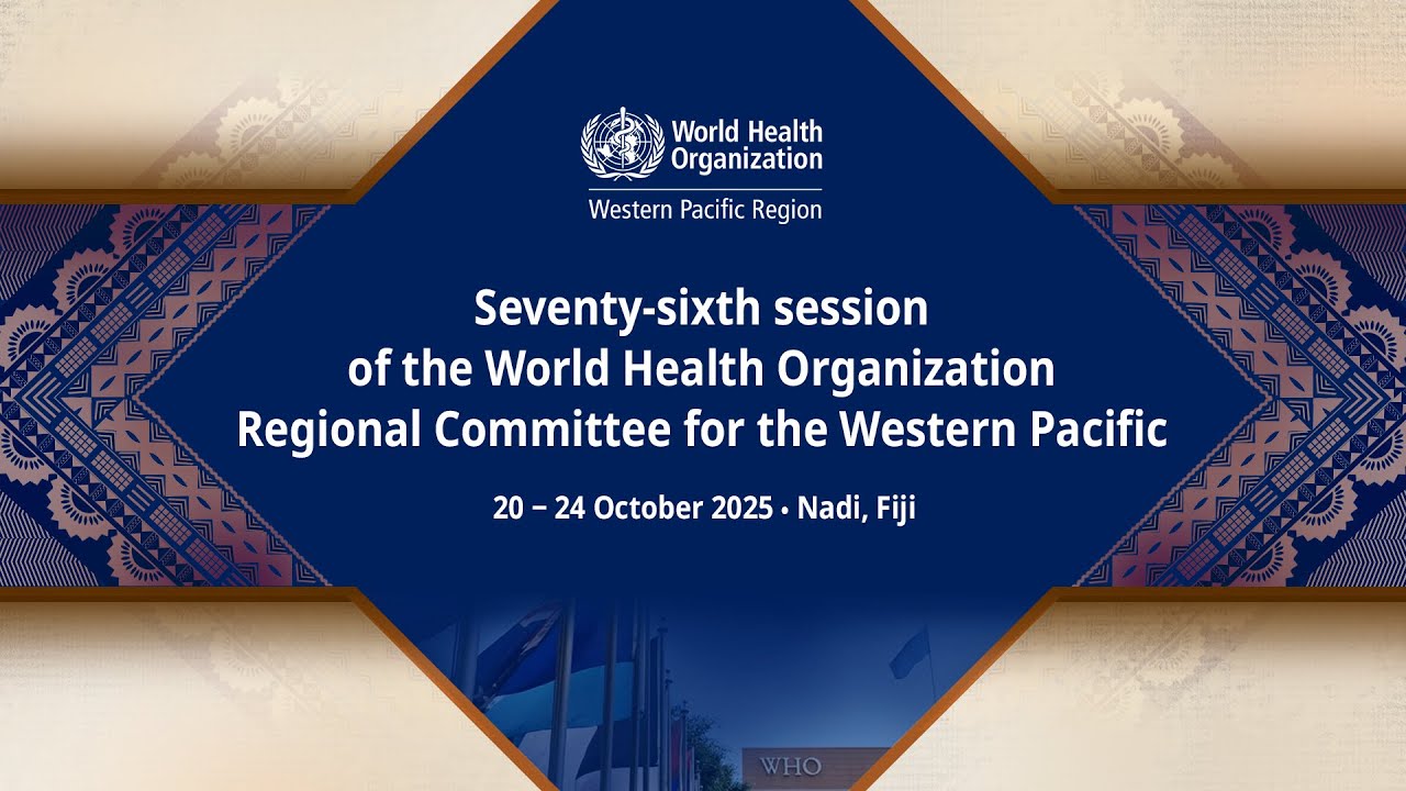 Day 4 of the 76th session of the Regional Committee for the Western Pacific #RCM76 (Morning)