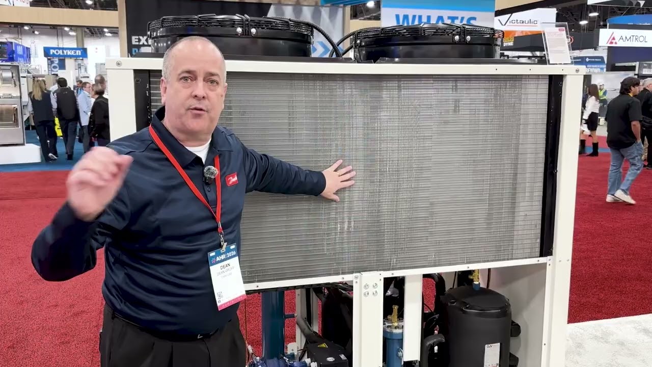 Danfoss на AHR 2026: транскритическая конденсационная установка I-CO₂ | Холодильное оборудование ...