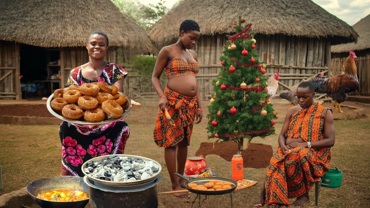 Its A No Christmas For Regina!Meet Our First Wife Orders In Our African village Home With Her Recipe