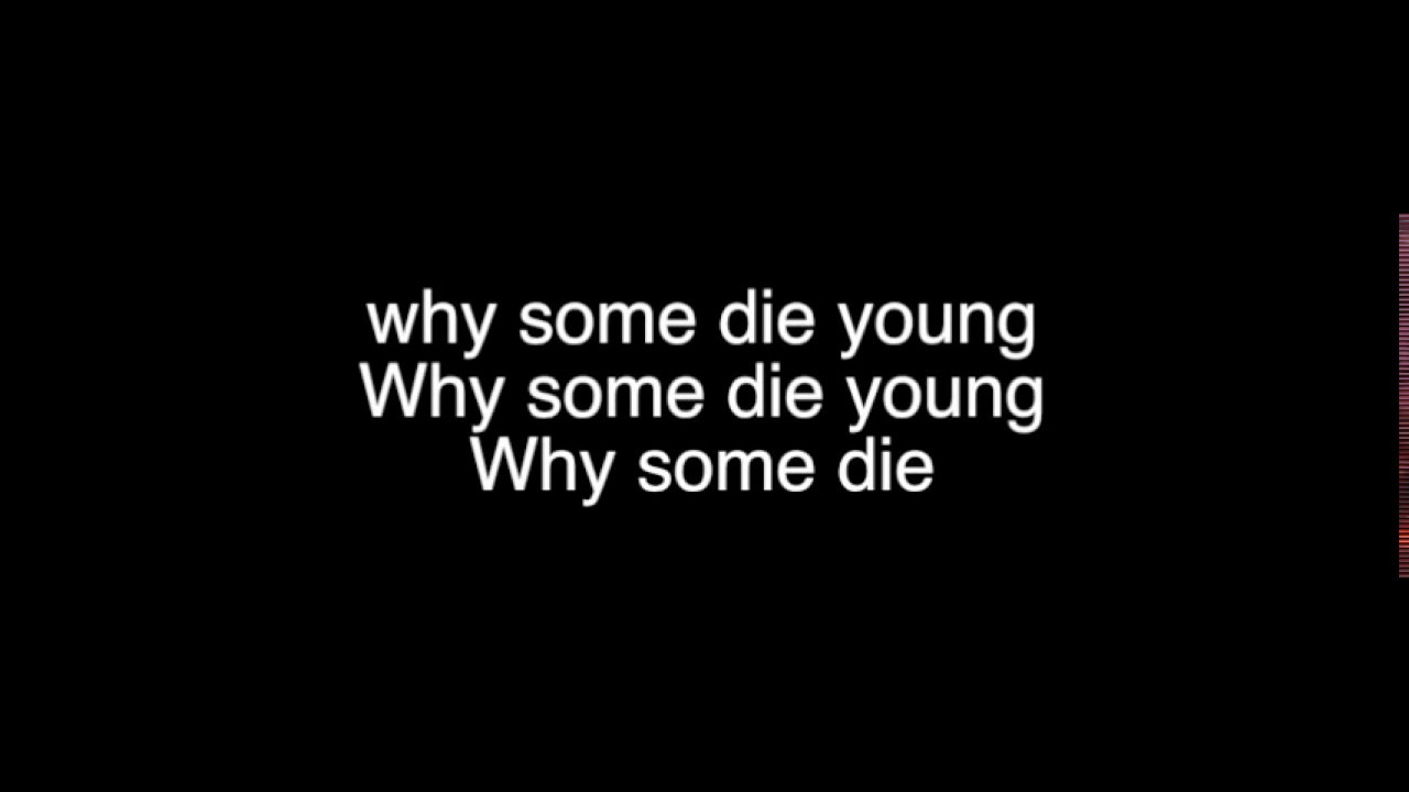Some die young-Laleh(lyrics)