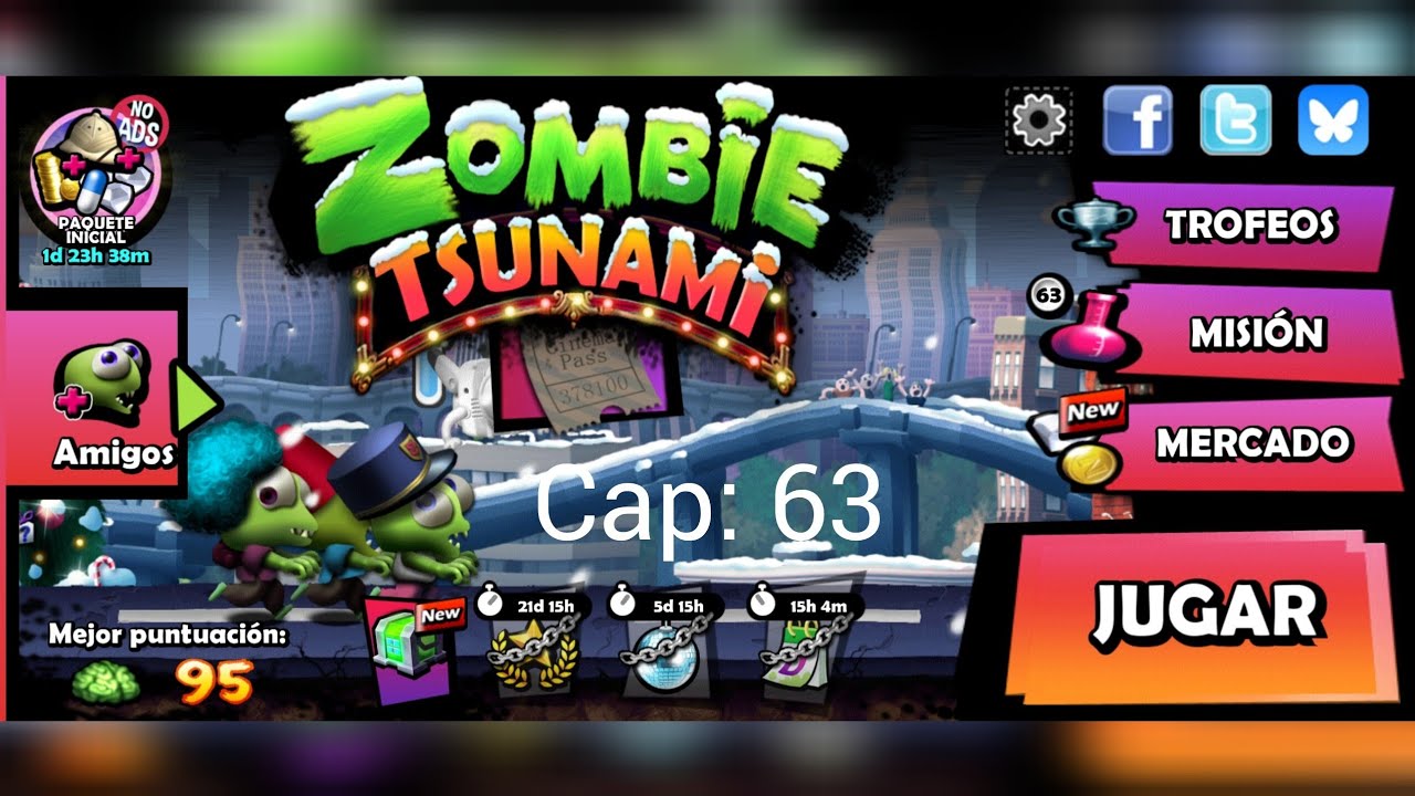 Zombie Tsunami. Cap: 63