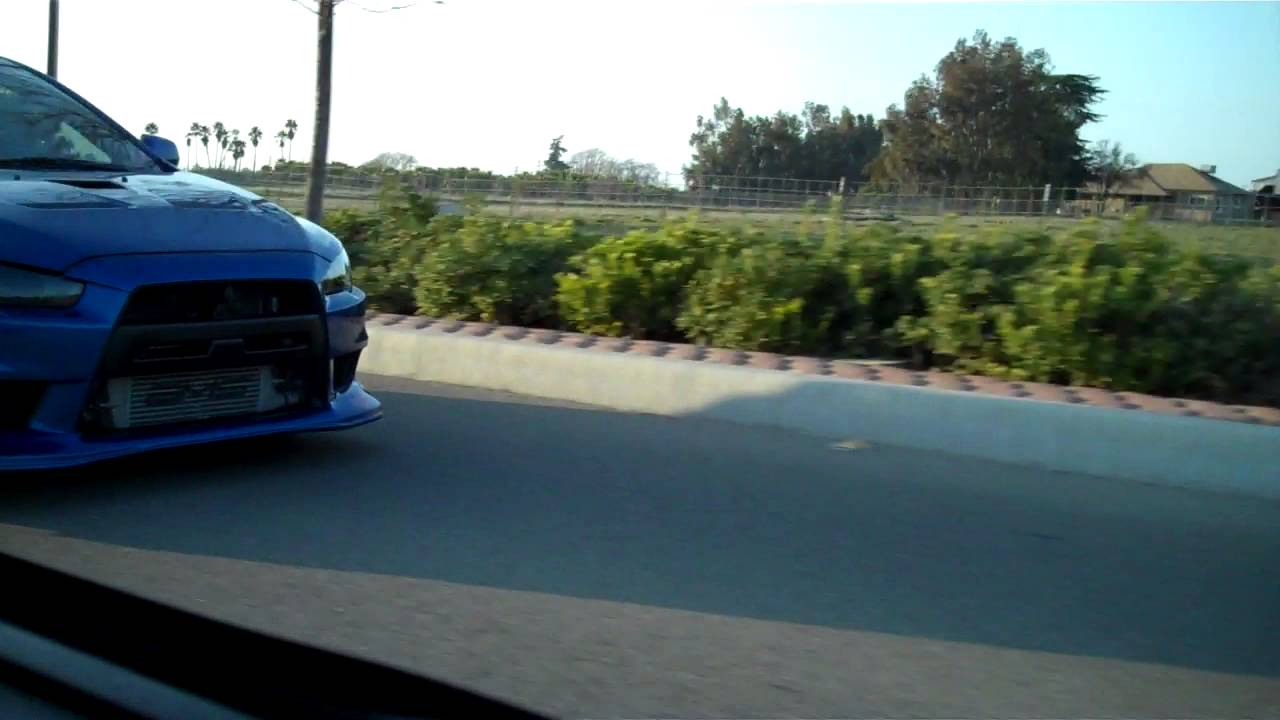 EVO X fly by