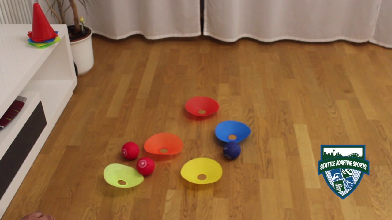 Boccia Skills Exercise #2: Hat Trick