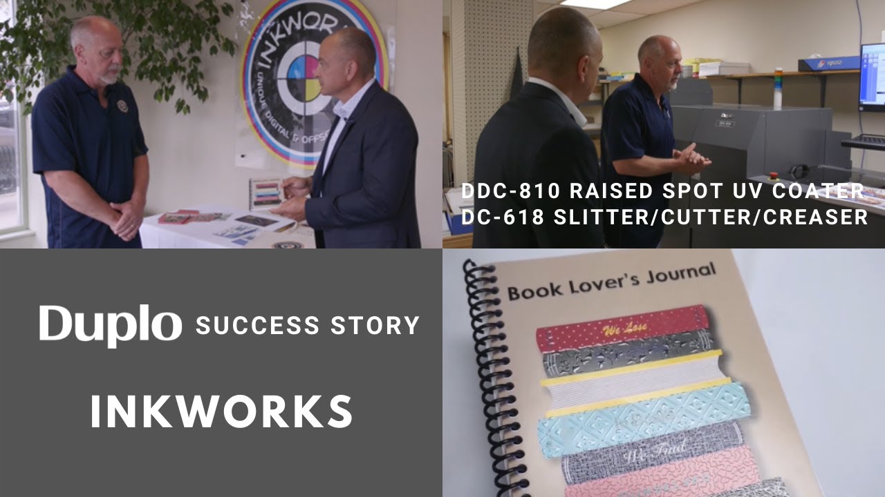 Inkworks Adds Value with Automated Finishing and Spot UV | Duplo USA