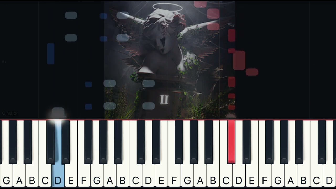 Las Noches - Junior H (Piano Tutorial Synthesia)
