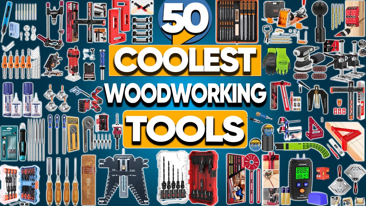 50 Coolest Woodworking Tools on amazon Every Smart Woodworker Needs