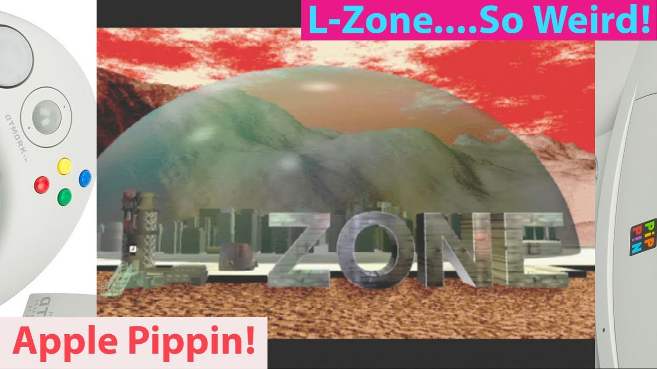 L Zone on the Apple Pippin! A Weird Point and Click Adventure Game for a Weirder Console!