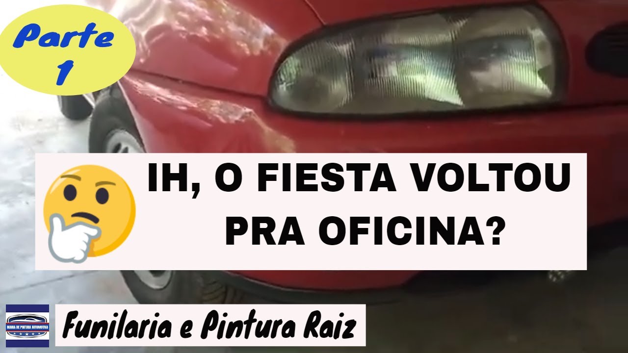 IH, O FIESTA VOLTOU? REPARO RÁPIDO - Parte 1 - Funilaria e Pintura Raiz😉
