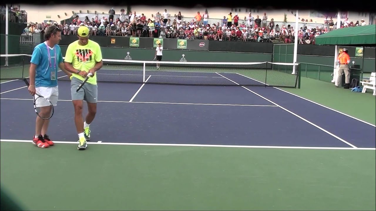 Rafael Nadal - 2015 BNP Paribas Open (Practice Session) - 3.14.15 - Part 3/3