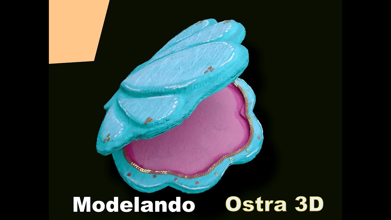 Como hacer una Ostra de Carton 3D. IMPRESIONANTE