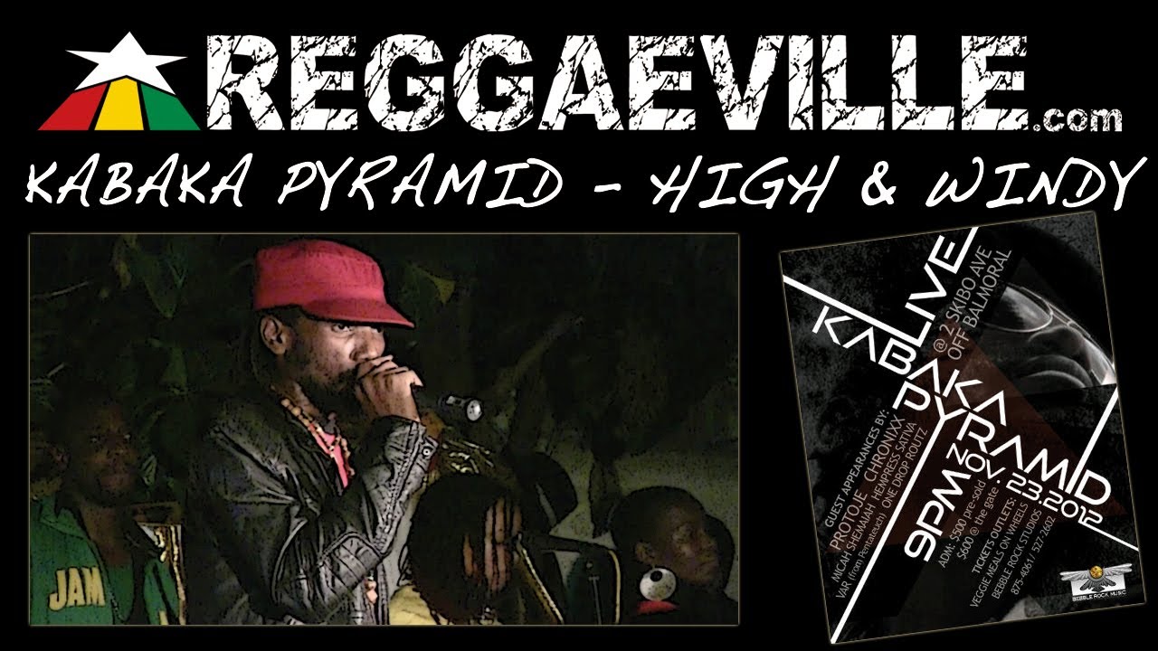 Kabaka Pyramid - High & Windy in Kingston, Jamaica 11/23/2012