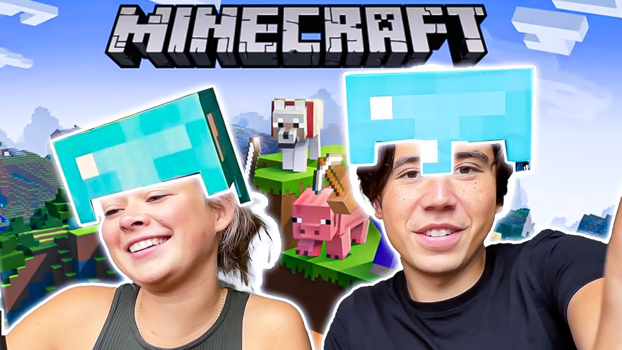 Playing Minecraft For The FIRST Time! 2023